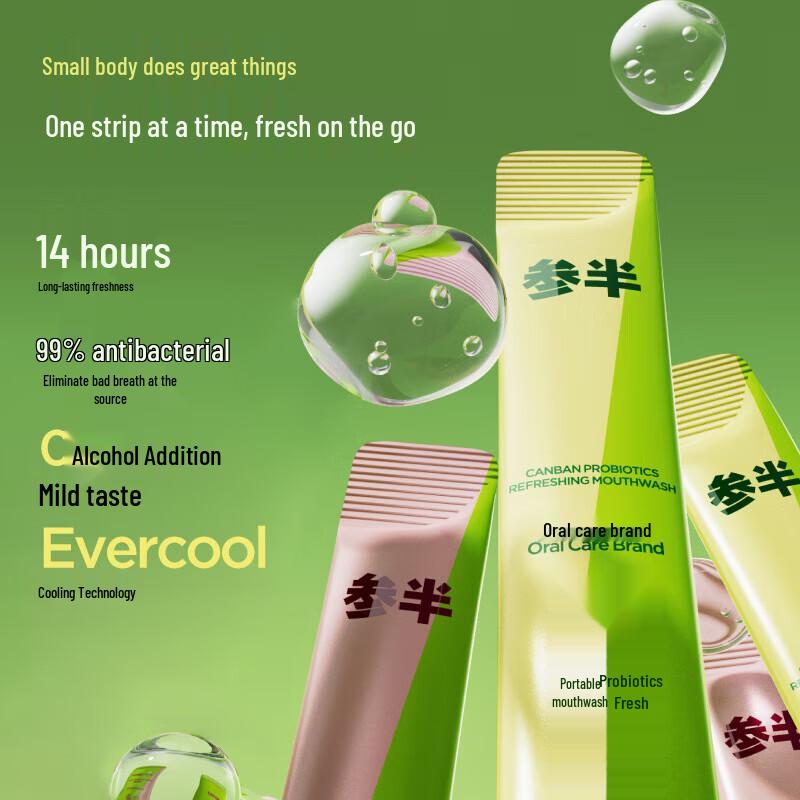 Half-Half Probiotic Fresh Mouthwash