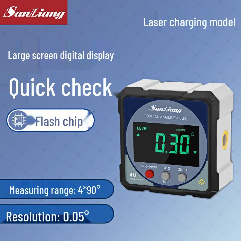 Sanliang High Precision Digital Angle Gauge Level