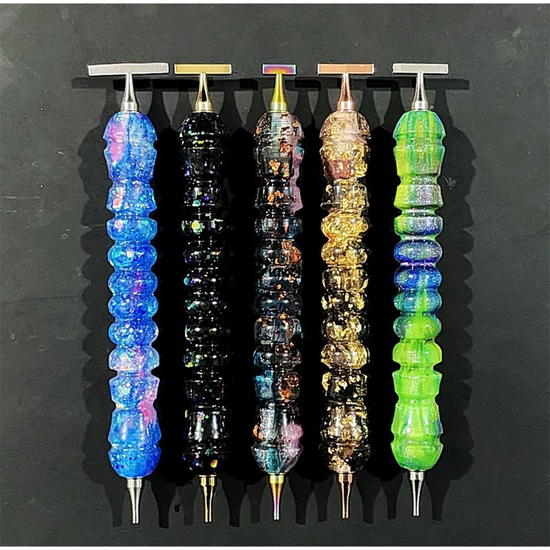 Colored Thread Point Brick Tool Stainless Steel Diamond Art Pen Drill Pen Paste Diy Point Drill Pen Diamond Paint Accessories Set
