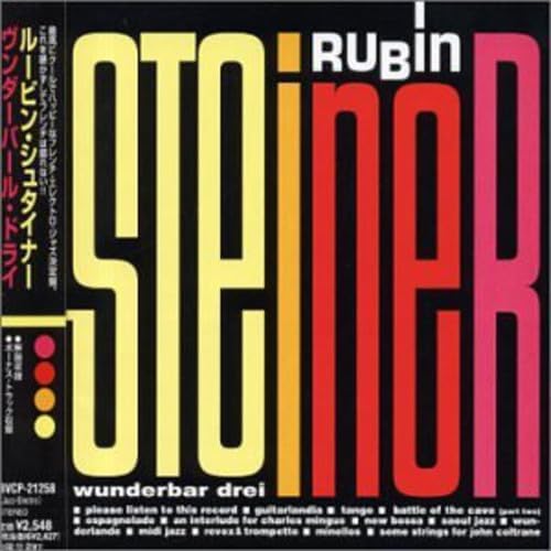 

CD RUBIN STEINER Wunderbar Drei BVCP21258 BMG 2002 Japan ObiDance Electronica Used