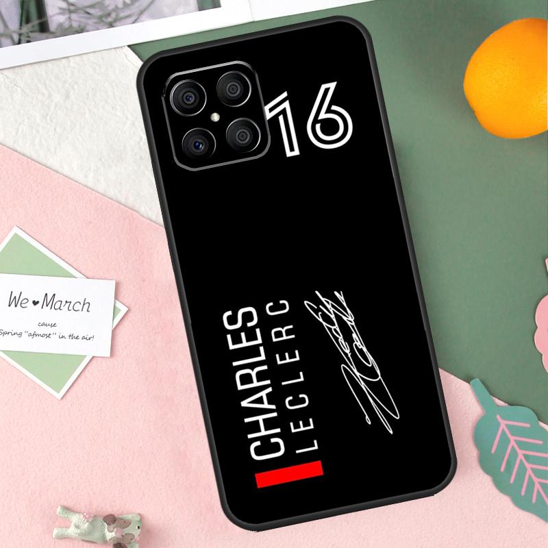 

Formula 1 F1 Charles Leclerc Case For Huawei P40 P30 P20 Lite P50 Mate 20 Pro P Smart Nova 5T Honor 70 50 X9 X8 Cover Huawei P30 Pro