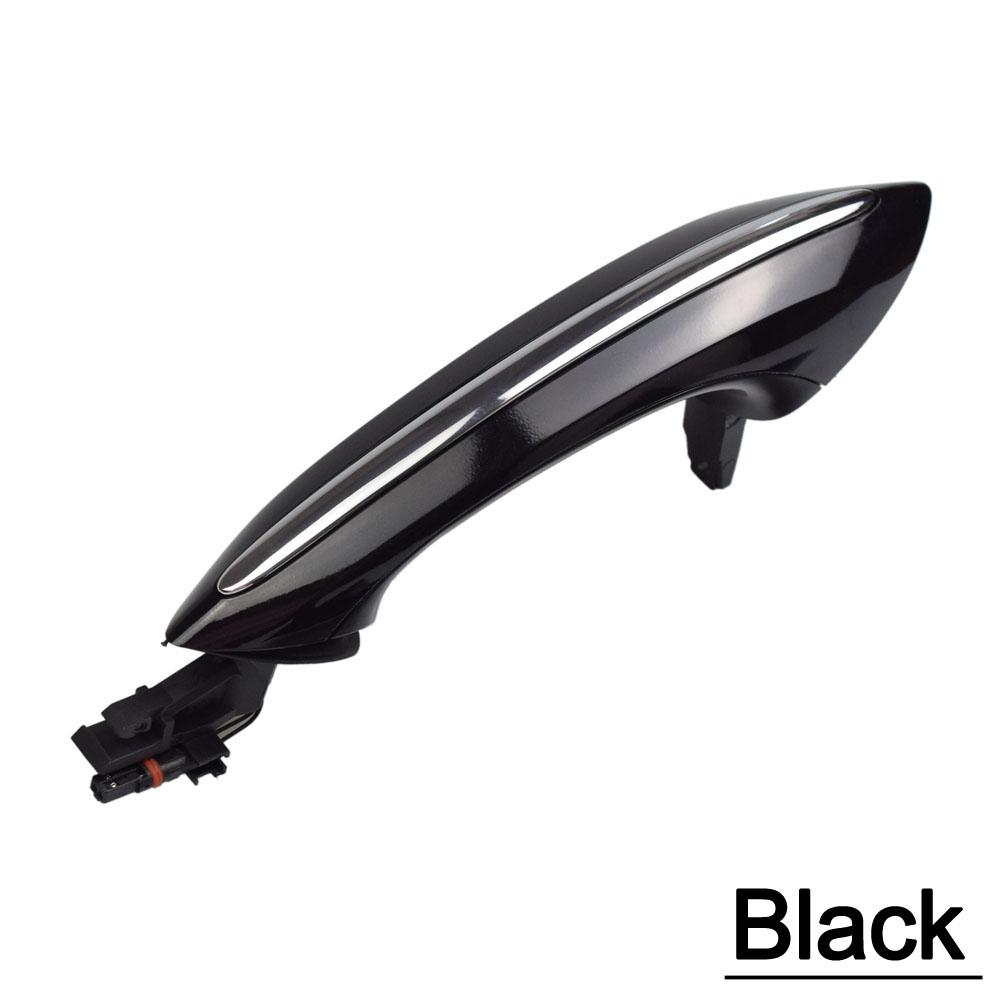 

1X Black Outer Outside Exterior Comfort Access Door Handle Set For BMW 5 6 7 Series F07 F10 F11 F06 F12 F13 F01 F02 51217231931 Rear-Right чорний
