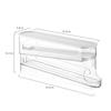Kitchen Egg Rack Automatic Scrolling Egg Holder Storage Box Egg Basket Container Organizer Rolldown Refrigerator Egg Dispenser