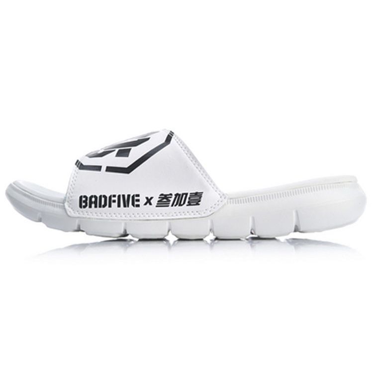 

Li Ning Bad Five Slide Сандалии Мужская обувь Черный Белый ABTP001-2