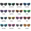 UV400 Protection Heart-Shaped Sunglasses Halloween Party Glasses Vintage Beach Shades  for Women