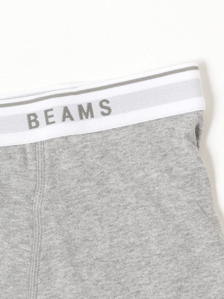 Beams Basic Boxer Grey Size 11490123900 Men's Shorts, Heather, M,