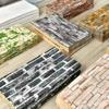 70cm*1m Long 3D Brick Wall Stickers DIY Decor Self-Adhesive Waterproof Wallpaper for  Bedroom Kitchen Home Wall Decor