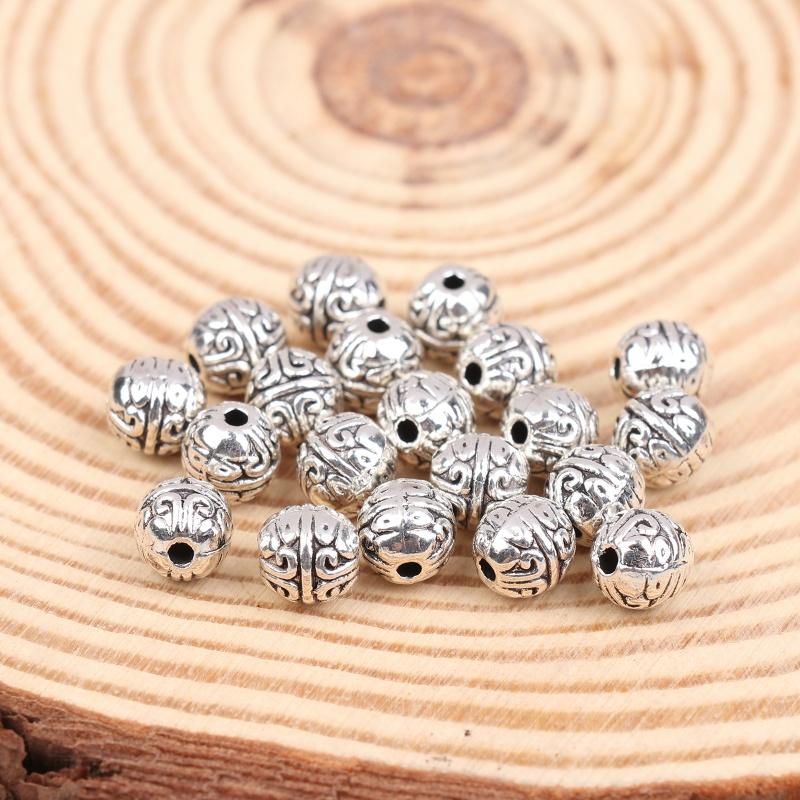 

20 шт. Винтажные бусины из сплава Античный металл Свободные бусины-разделители Для DIY Браслета Ожерелья Рукоделия Аксессуары для изготовления ювелирных изделий