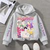 Hoodies Sweatshirts Girls Children's Comfortable Cartoon Printed Sports Shirt Girls' Color Comfortable Casual Hoodie