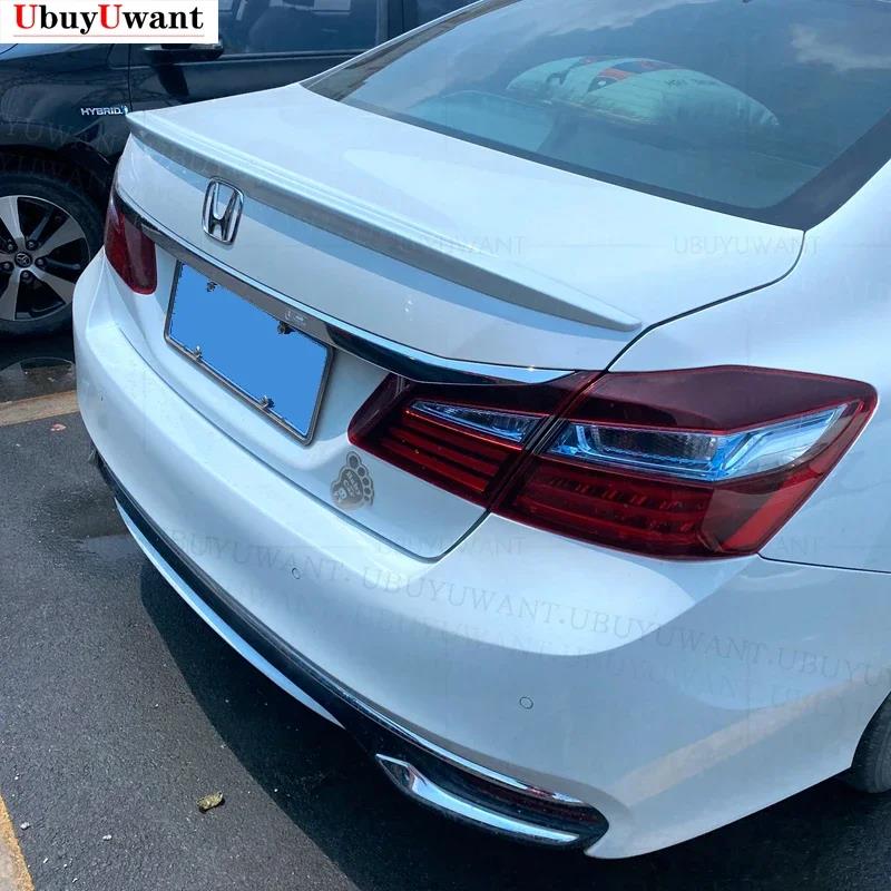 UBUYUWANT For Honda Accord 9 Th 2014 2015 2016 2017 High Quality ABS Plastic Car Tail Wing Decoration For Honda Accord SpoilerGood Product