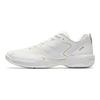 Anta Synthetic Leather Fabric White Gold Pattern Professional Anti-Twist Badminton Shoes Shock Absorption Support Wear-Resistant 112634403-1