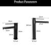 Stainless Steel Basin Faucet Gold/Black Bathroom Faucets Crane Tall Sink Faucet Hot Cold Water Sink Mixer Bathroom Faucet