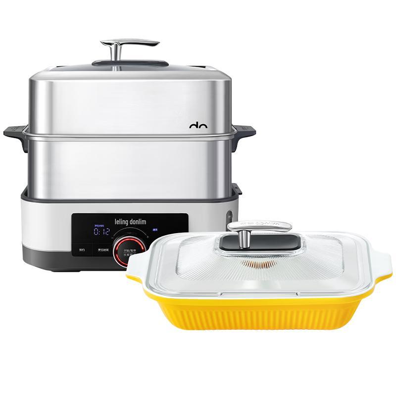 Donlim 12L Multi-functional Electric Steamer & Stew Pot CN plug (adapter included)