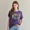 MAXZA VinTage LeTTering PrinTed T shirT zf08qT009na