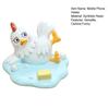 Suporte para Celular Resina Frango Escorregadio Figura Fofa Engraçada Suporte de Telefone Base Estável Antiderrapante Uso em Mesa e Carro Acessórios Decorativos para Presente