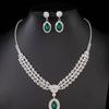 Trendy Women's Fashion Jewelry Set: Necklace & Earrings