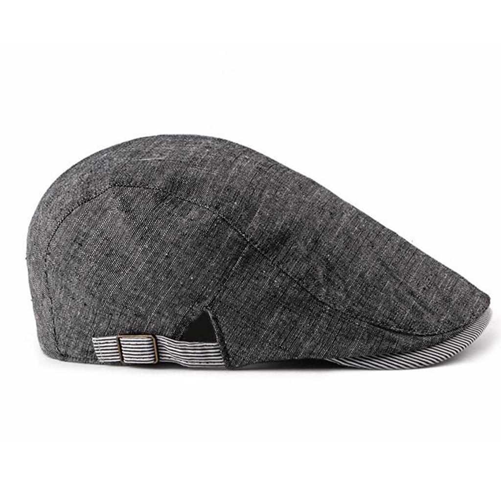 Unisex Breathable Mesh Summer Hat Newsboy Beret Ivy Cap Cabbie Flat Cap