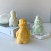 Epoxy Handmade Soap Mold Snowman Decoration Candle Mold for DIY Soap Decoration