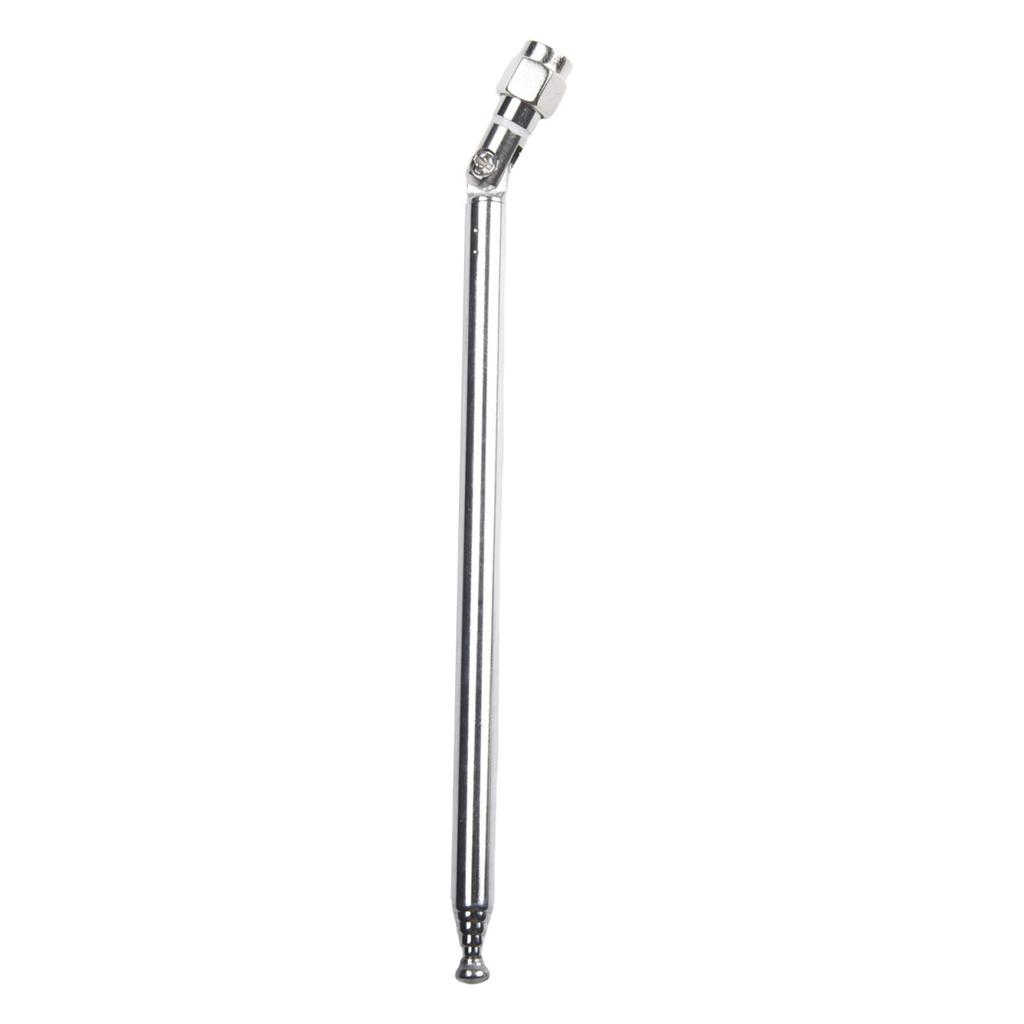 164mm Long 7-Section Telescopic Antenna SMA Male for Wireless TV Antenna