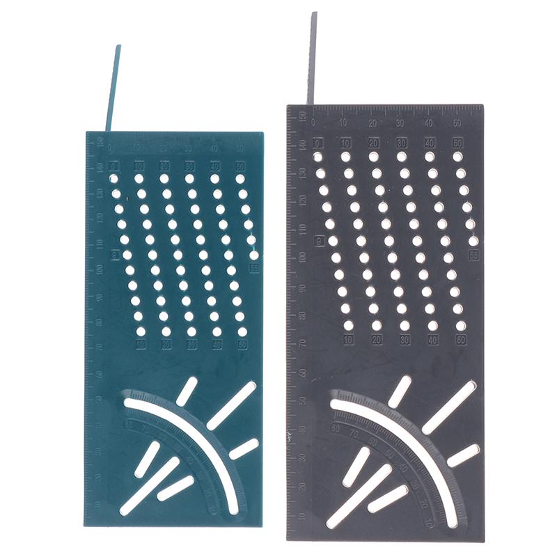 3D-Holzbearbeitungslineal Gehrungswinkelmesslehre Quadratisches Messwerkzeug Neu