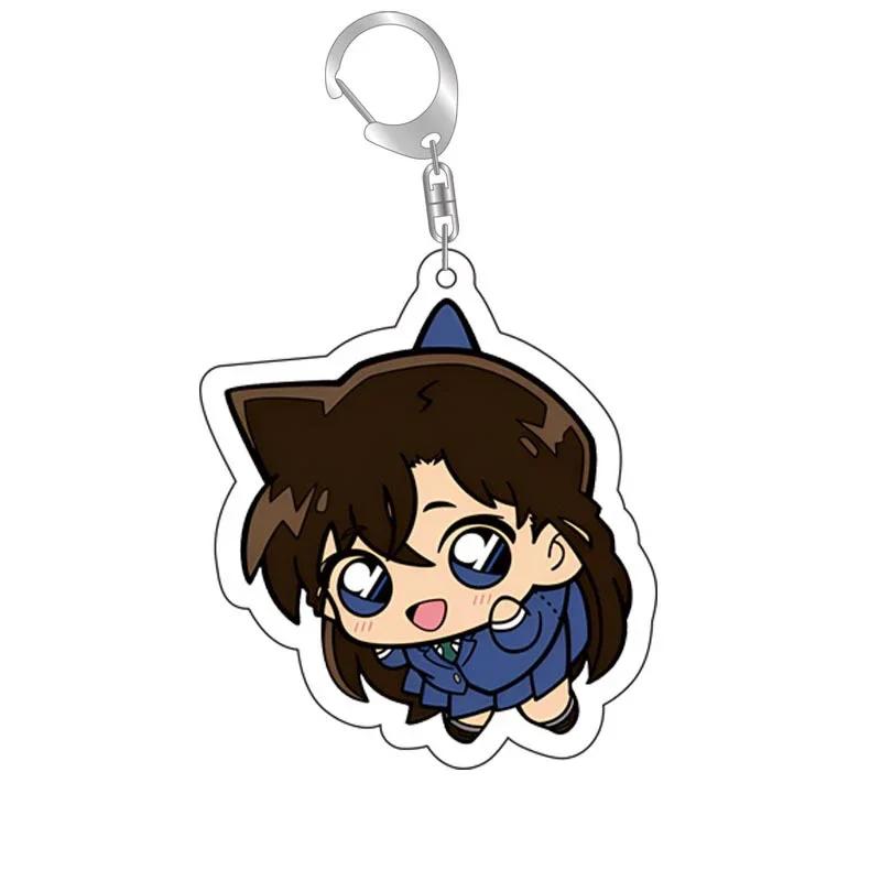 Anime Detective Conan Niedlicher Schlüsselanhänger Kawaii Cartoon Schlüsselanhänger Taschenzubehör & Trendiges Geschenk Baji Zubehör Sammlerstück für Fans
