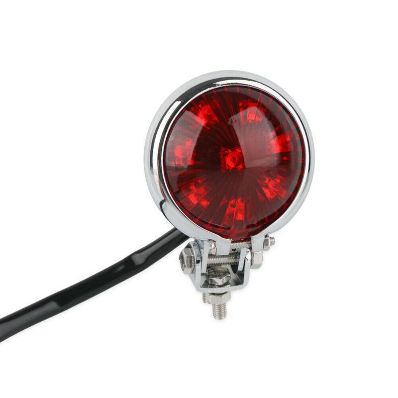 AA92-LED Rear Tail Light Brake Stop Lamp Moto LED For Bobber Chopper Cafe