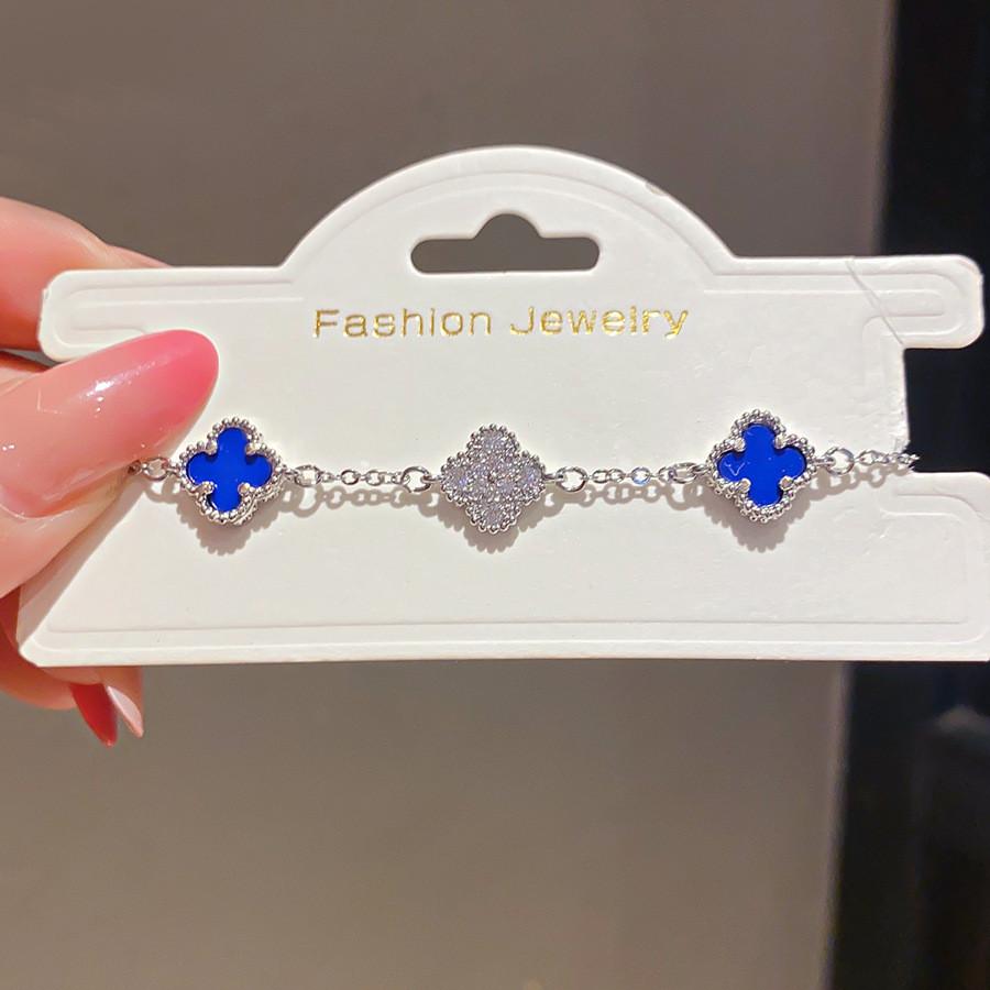 Zircon Flower Hand Chain Highend Design Stylish Accessory For Women
