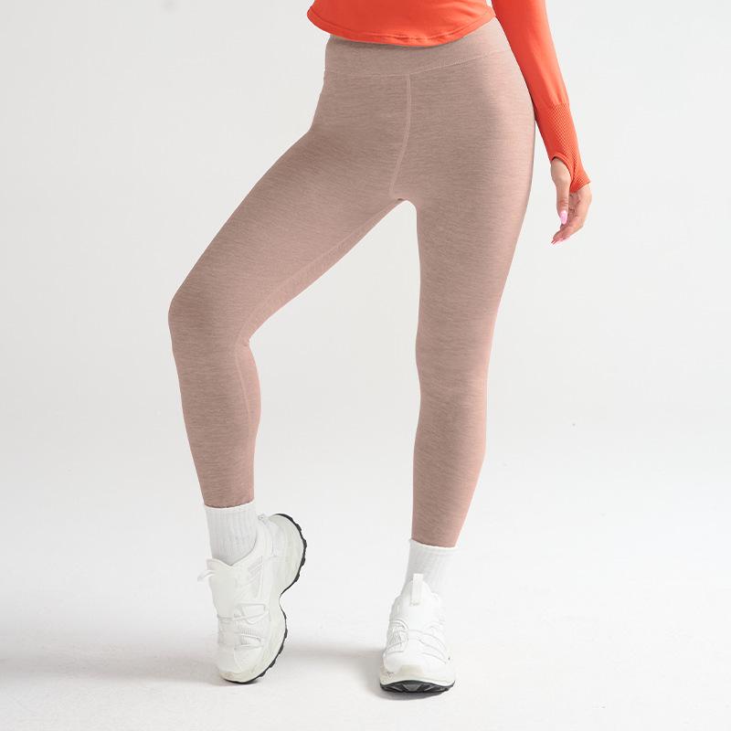 Women's High-Waist German Velvet Fleece-Lined Yoga Leggings – Warm, Elastic, and Hip-Lifting for Autumn/Winter