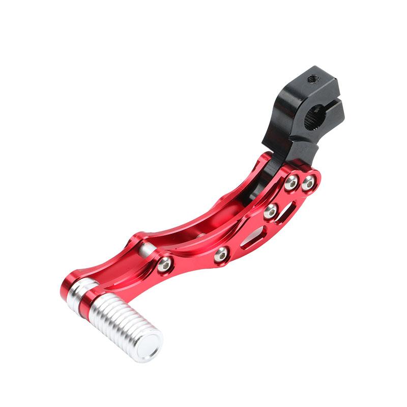 

Motorcycle Engine Kick Start Levers 1pc Moto Accessories Aluminum Alloy CNC For Honda 139QMB Starter Lever Moto Start Rod красный