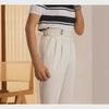 Herren Ganzjahres Hose im koreanischen Stil, lässig, gerade geschnitten - Unifarben & modisches Anzugdesign