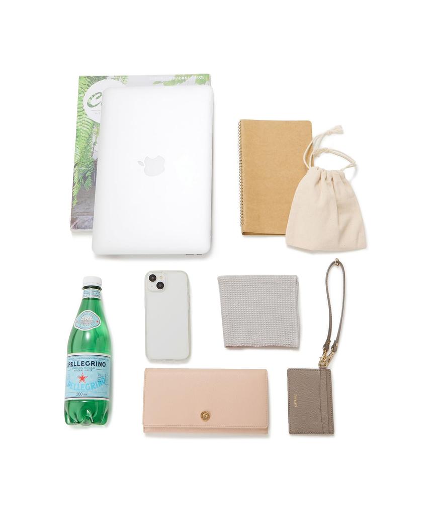 Tote Bag RIPPLE Shoulder A4 Tote Bag Water Repellent Taupe [Topkapi] Women's