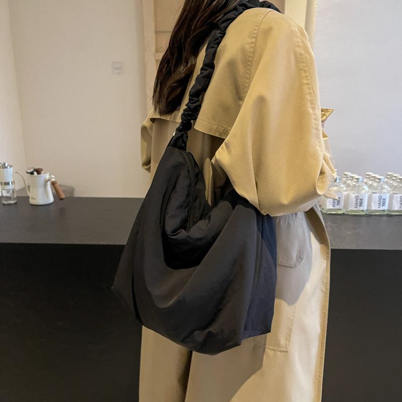 Shoulder Bag Women's Large Capacity Crossbody Bag Commuter Student Class Tote Bag