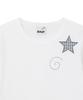 BAUF B Star Slim Fit T-Shirt [White]