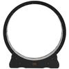 Cat Exercise Wheel, 132cm Wooden Cat Running Wheel for Indoor Kitten up to 12.7kg, Cats Treadmill with Carpeted Runway & Locking Mechanism, Quiet Cat