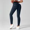 Fitness Leggings With Pocket Sports Yoga Pants Scrunch Buttons Peach Hips Workflow High Waist Running Gym Tights Women