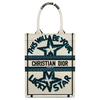 BookTote Embroidery Shoulder Bag, Crossbody Bag, Handbag Women's White M1272ZRGV-M933