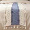 Soft Bohemian Table Flag Splicing Macrame Table Mat Knitted Hollow-out Table Runner  Dining Table