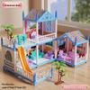 Princess Castle Dollhouse DIY Building Kit for Girls