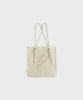 Safe Sunday Embroidered Canvas Tote Bag (Ivory)