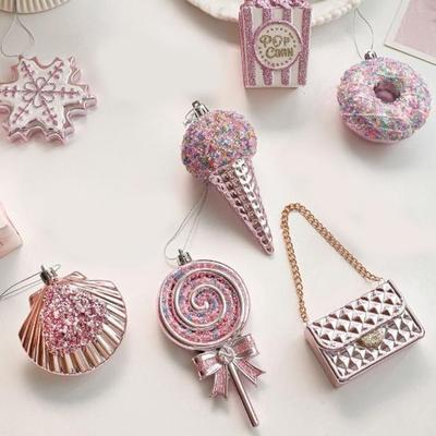 Funkelnde Weihnachtsbaumdekoration Bruchsichere Christbaumkugeln Schmuck