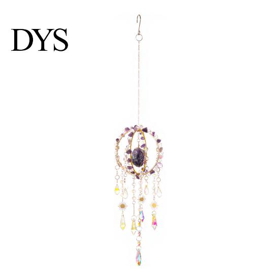 Unique Housewarming Gift Crystal Suncatcher Hanging, Ball Prism Rainbow Maker Pendant Sparkling for Garden Patio Backyard Car Home Indoor Outdoor