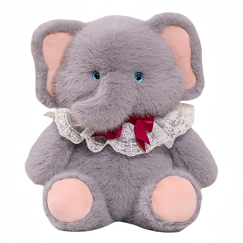 Cute Cute Baby Elephant Doll Plush Toy Elephant Doll Girl Bag Child Company Soothing Doll