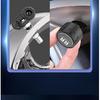 USB/Solar TPMS Temperature Monitor with 4 External Sensors Digital LCD Display 0-6.8Bar T21 Tire Pressure Gauge Car Tyre Monitor