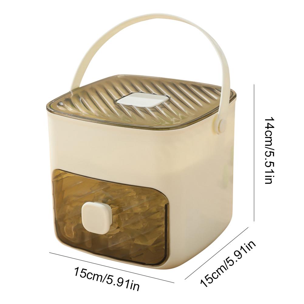 Portable Ice Maker Machine & Drawer Countertop Ice Cube Maker Compact Ice Maker Machine for Home Kitchen Camping RV Office