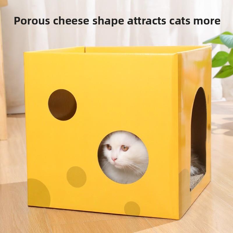 Pet Friendly Corrugated Cat Scratch Toy For Cats And Kittens With Gift Use