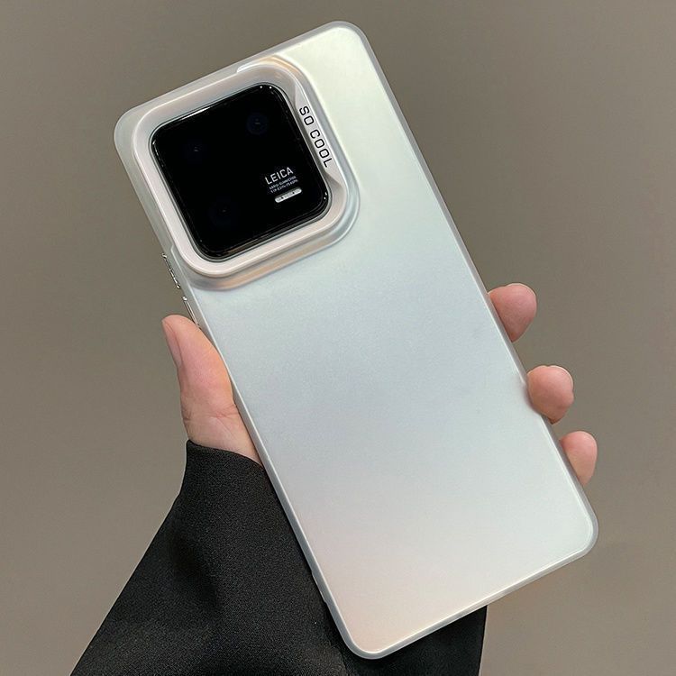 

Xiaomi Mi 15 Colored Silver Mobile Phone Case MI14 Mobile Phone Case Hard Case Ultra-thin All-inclusive Matte Simple and Anti-drop Xiaomi civi4pro