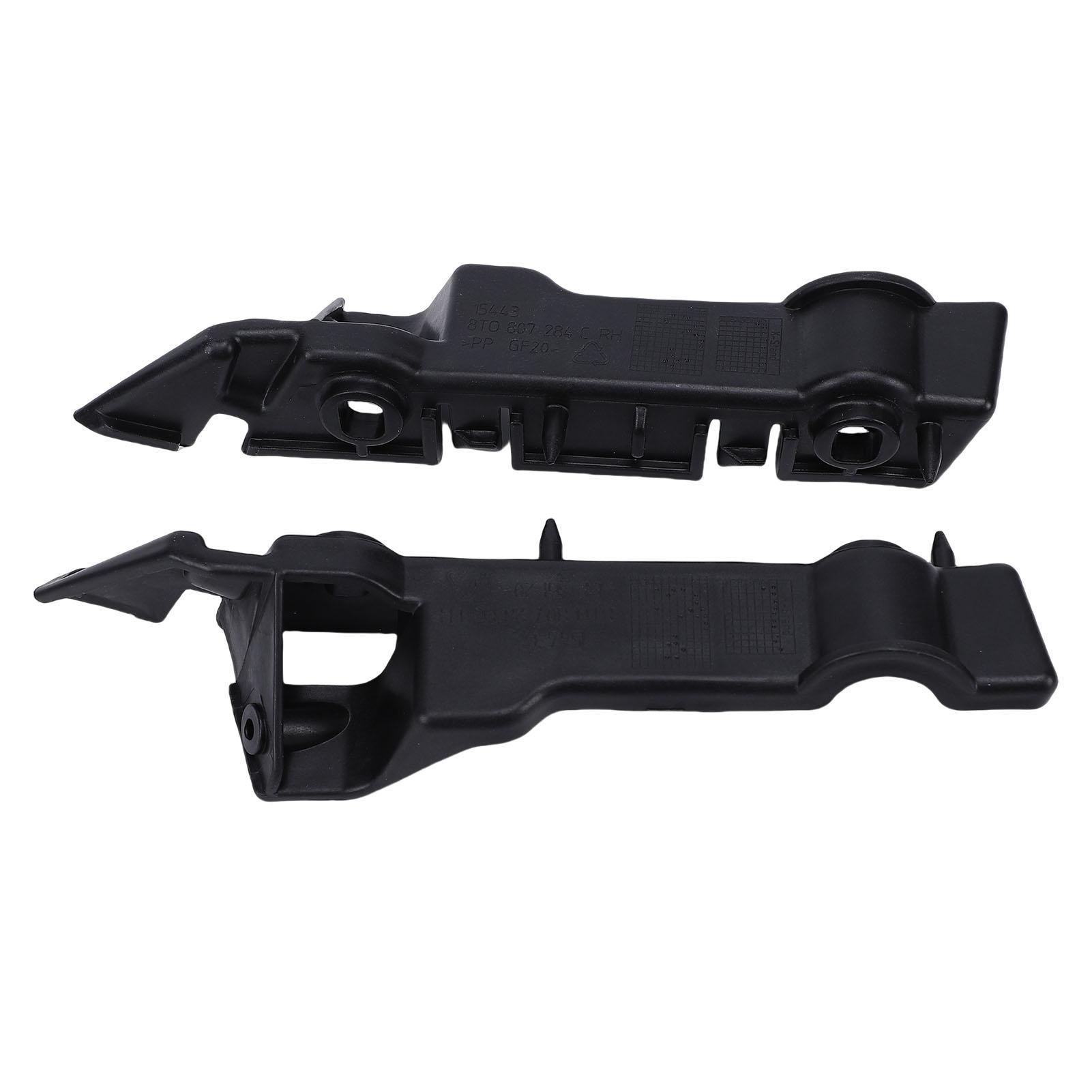 2pcs Front Left Right Bumper Bracket 8T0807283C Bumper Retainer Support Replacement for S5 2008 2017