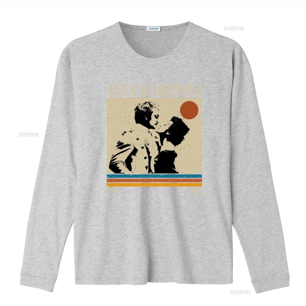 Anna Karenina Movie Vintage Midcentury Retro Minimalist T Shirt Unique Art Print for Film Lovers Vintage Washed Breathable