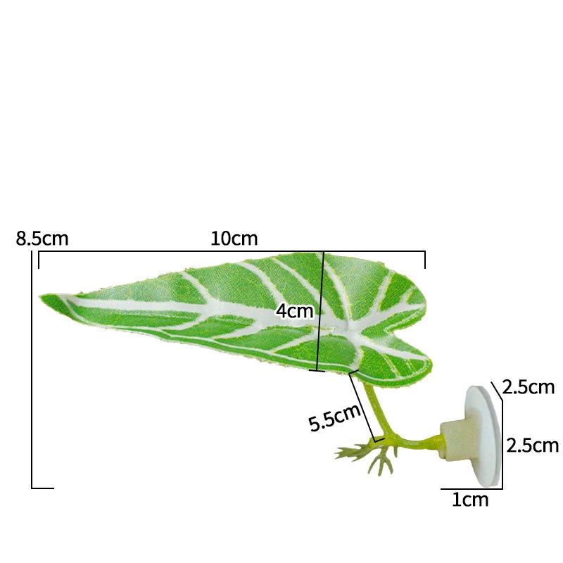 Simulated Leaves Artificial Fish Resting Leaf Fake Aquarium Plant Fish Tank Landscaping Leaf Betta Fish Spawning Leaves Hammock