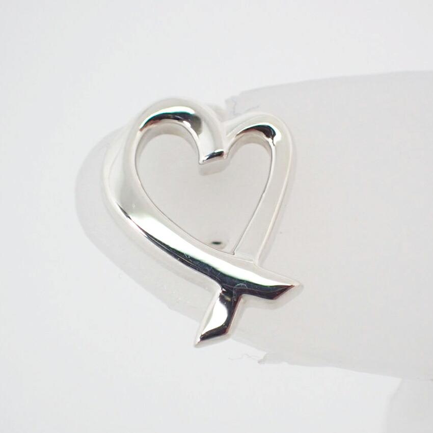 [Used] TIFFANY/Tiffany 925 Loving Heart Earrings/j45-6